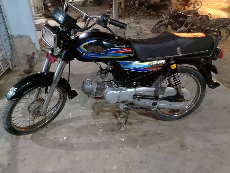 hi speed 70cc bike genuine condition 9