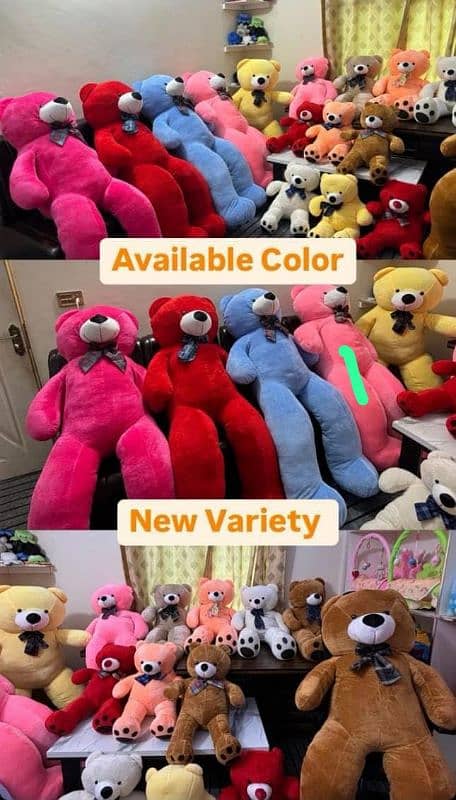 "Adorable Teddy Bear Collection – Soft & Cuddly Plush Toys" 3