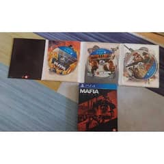 MAFIA trilogy  (ps4 disks)