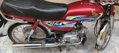 Honda CD 70 2024 model. 03326031001