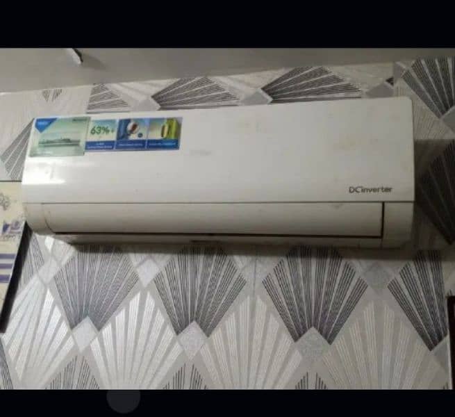 Haier 1.5 ton DC inverter heat and cool 0