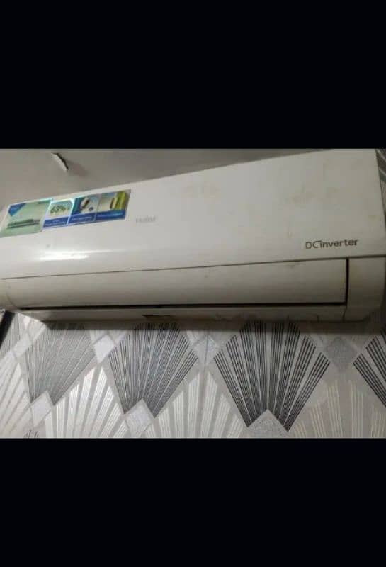 Haier 1.5 ton DC inverter heat and cool 1