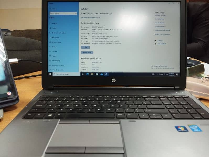 HP Pro Book in Excellent 10/10 condition for sale on urgent basis. 3