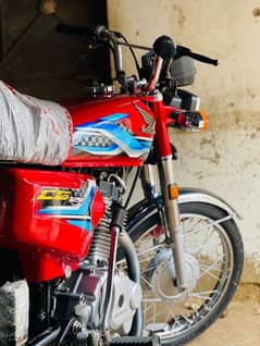 Honda cg 125 2024 zero meter condition