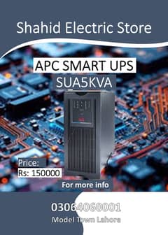 APC UPS 5kva for Industry/Computer/Hospital/Roter/HOME