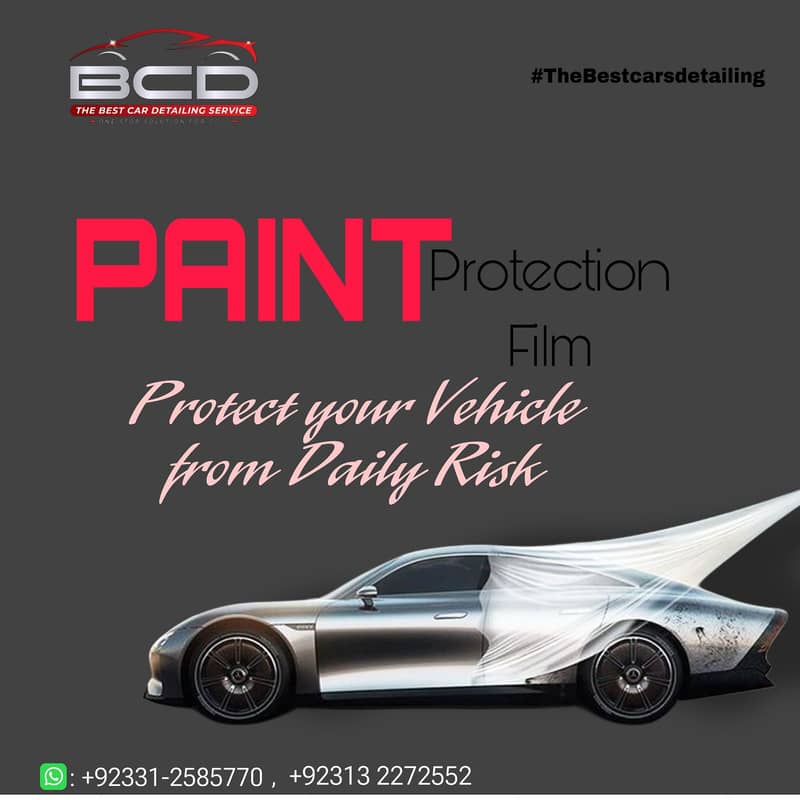 Discount On PPF Paint Protection Film Car Wraps Tints Polish Compounds 1