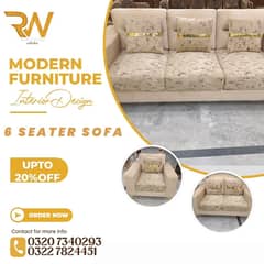 Sofa Set - 6 Seater Sofa - 5 Seater Sofa - Luxury Sofa - L Shape Sofa