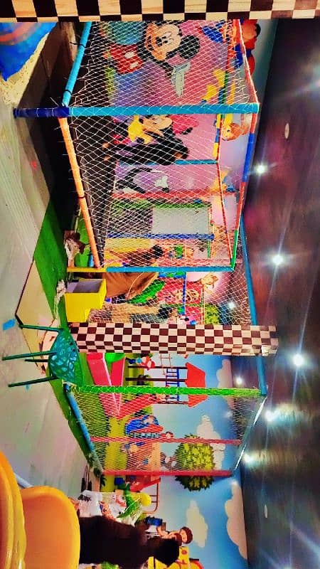 indoor swings/playland/play area/ kids play land/ kids slides/kids rid 2