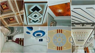 Fancy ceiling-2by2 Ceiling-Office ceiling-Dry wall - Plaster of paris