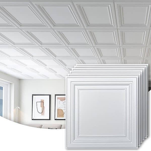 Fancy ceiling-2*2 Ceiling-Office ceiling-Dry wall - Plaster of paris 6