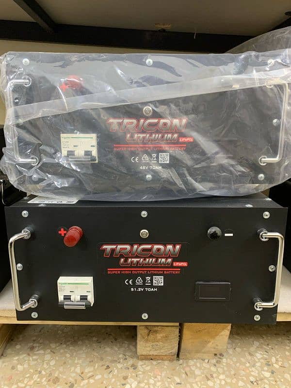 TRICON POWERS LITHIUM BATTERY 48V 70AH 0