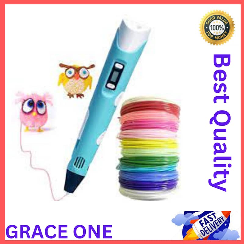 3D DRAWING PEN for KIDS, Birth Day Gift, 3D Pen, 2