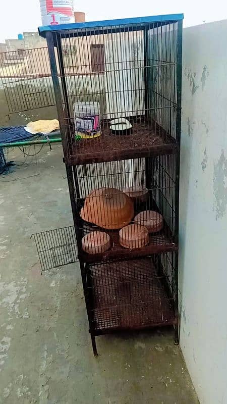 3 portion cage for sale 0