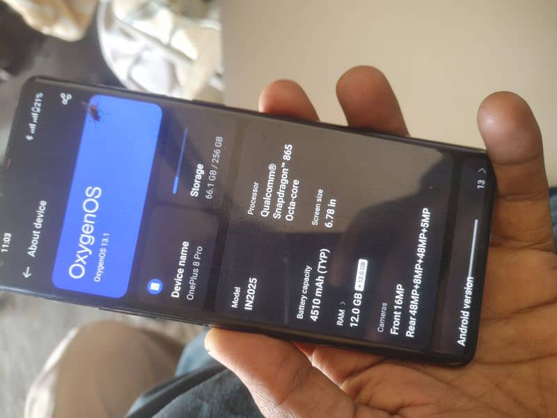 OnePlus 8 Pro 12/256 PTA 5