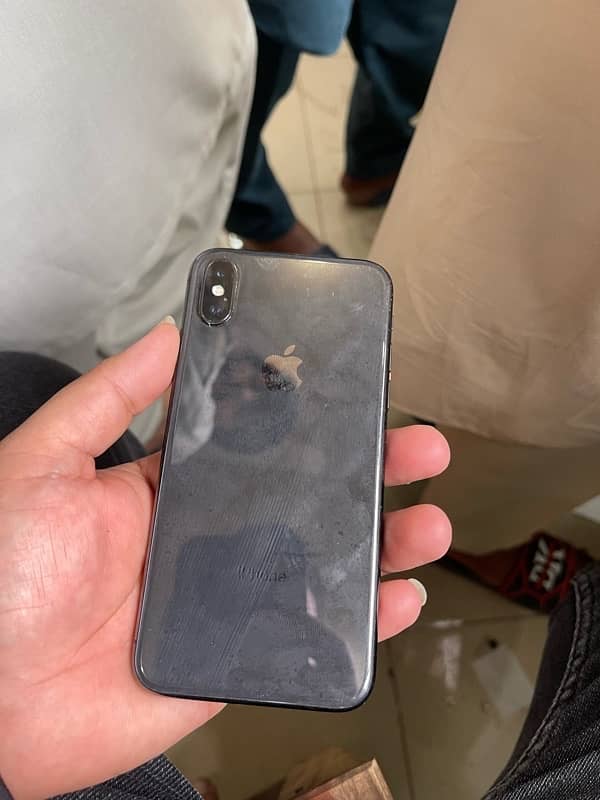 iPhone X 64 GB water pack NON PTA 74helth ring pr cover k nashan hai 2