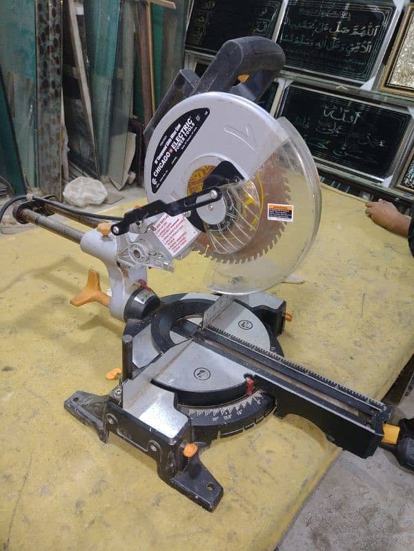 degree cutter miter saw wood cutter sliding machine 2