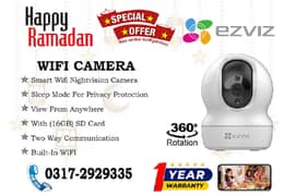 EZVIZ Wi-Fi Pan & Tilt Camera (C6N)