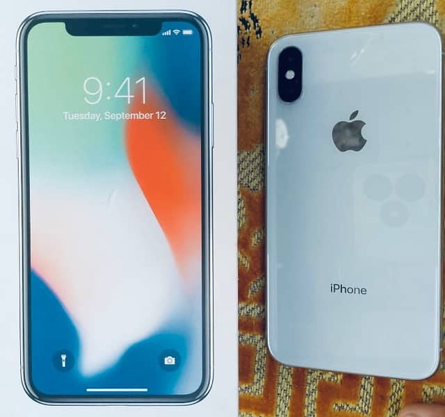 iPhone X PTA approved waterproof 256GB 4