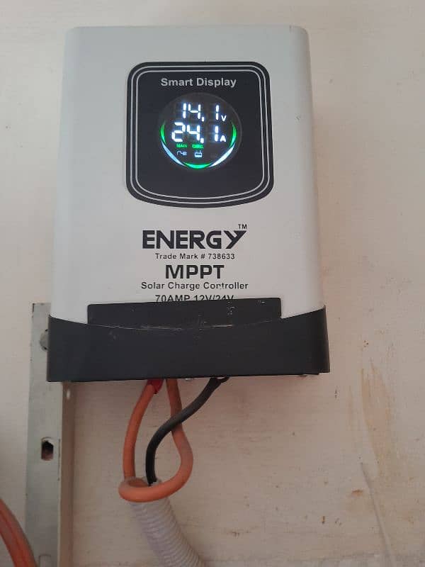 energy mppt solar controller 70A 1