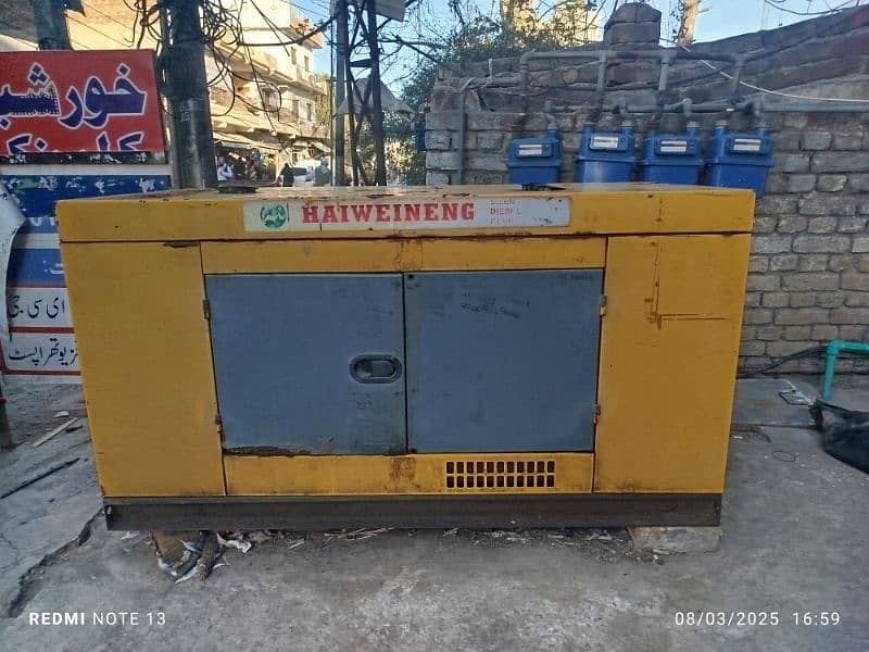 used condition power full generator with Very low fuel consumption 2