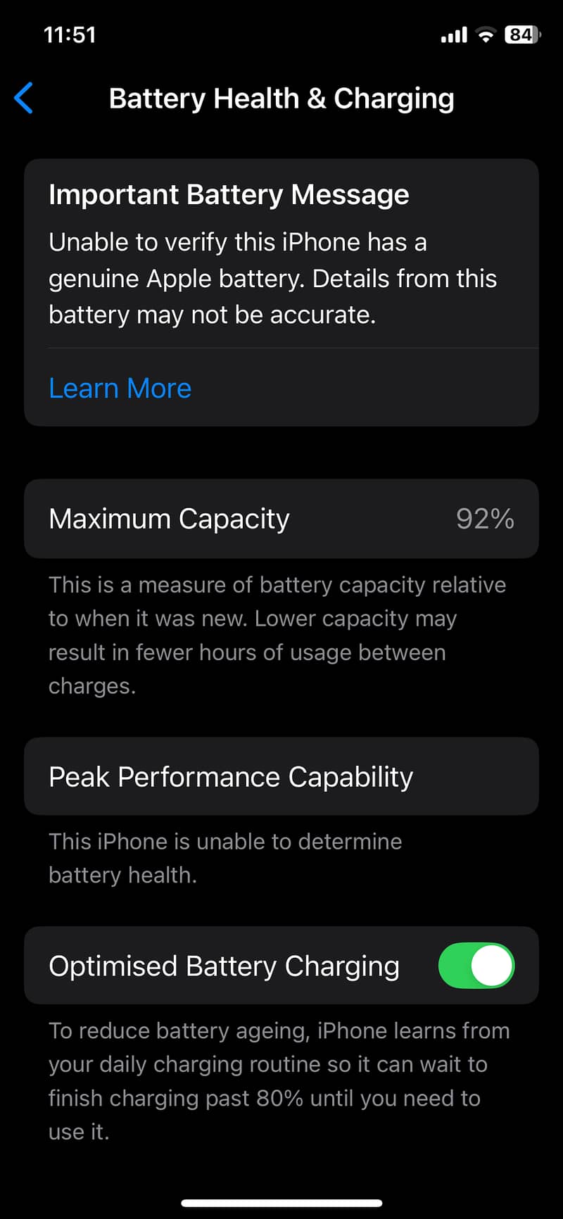 iPhone XS factory unlock 256Gb 92 battery health 2