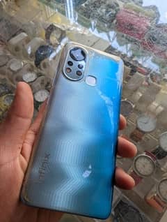 infinix hot11 s with box or charger all ok