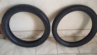 GS 150 Tyres & Tube Used 18k Kilometers