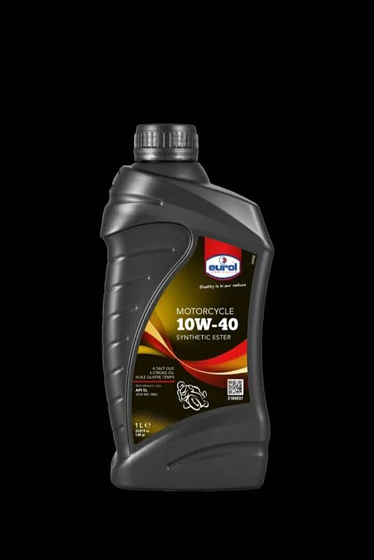 Eurol 125CC,150CC,110CC 10W40 Ester Semi-Synthetic Bike Oil 1 Liter 0