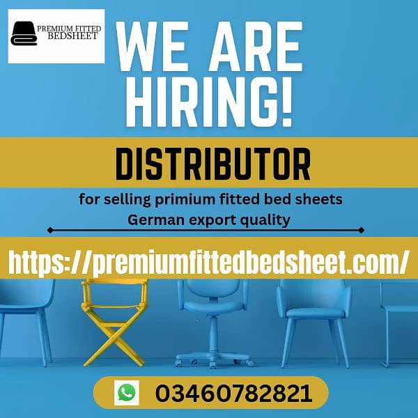 PRIMIUM FITTED BED SHEET DISTRIBUTOR ON COMMISSION BASED 0