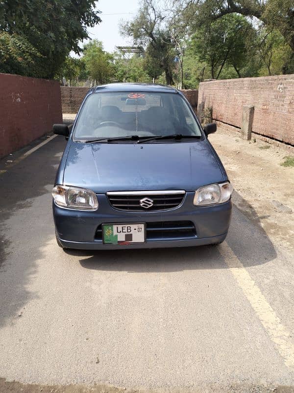 SUZUKI ALTO VXR 2007 TOTAL GENUINE AC CNG 0