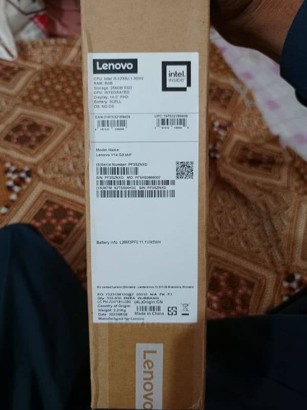 Lenovo Core I5 Gen 12. brand new with box charge 2