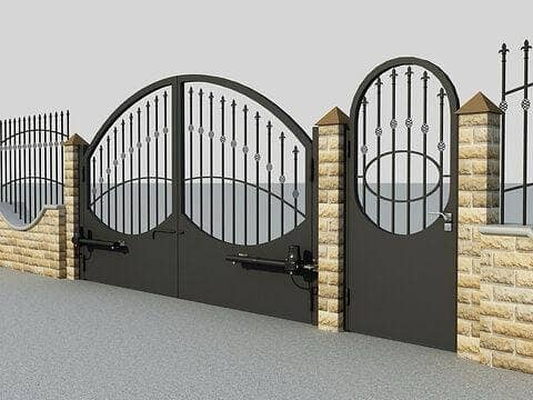 Steel Gate Design , Sliding Gate Design , Main Gate 6