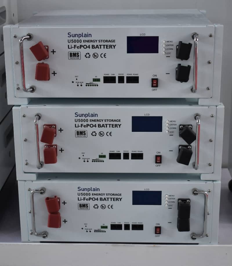 Lithium Ion Phosphate Battery 5KW (51.2V 100AH) 1