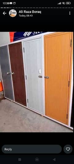 pvc door washroom