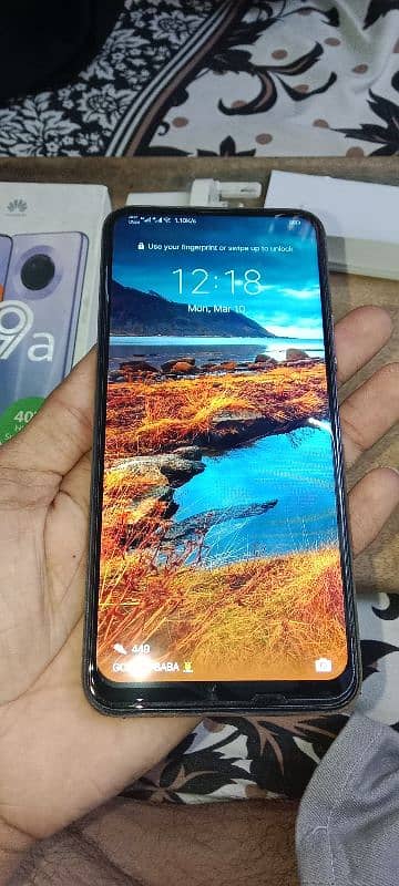 Huawei y9a With box and charger Urgent sale 4