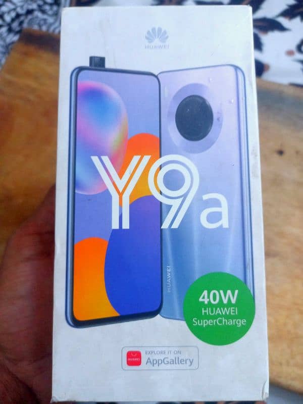 Huawei y9a With box and charger Urgent sale 6