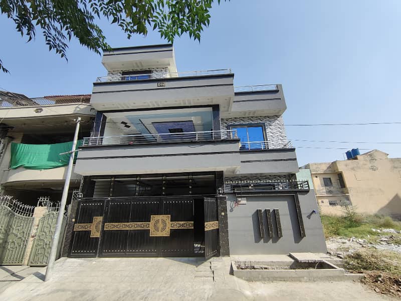 Wah Model Town 7 Marla House Available For Sale Near Wise School 0