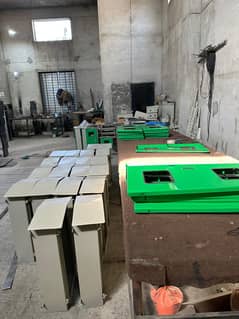 db box , electric panel , green box , iron box , Distribution board