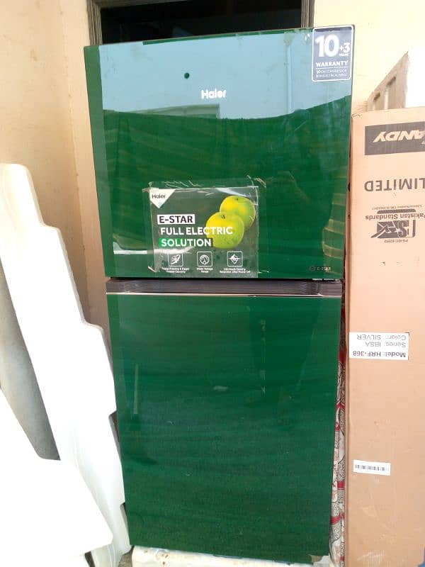 Haier Refrigerator HRF368EPG Glassdoor+double door 10