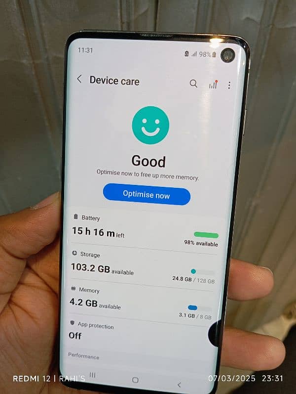 Galaxy S10 duos, doted, 8/128, only call pls 4