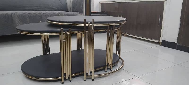 set of 2 centre tables, modern and unique design 0