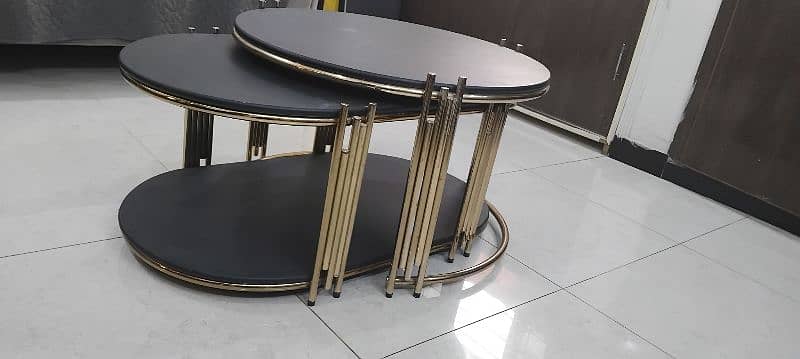 set of 2 centre tables, modern and unique design 1