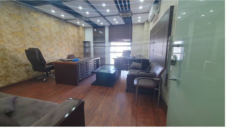 Fully Furnished Office Area 780 Square Feet Office Available For Rent Real Pictures In Gulberg 3 Lahore 5