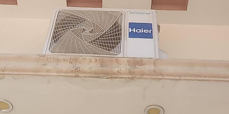 Haier A/C (1 ton) just like new A/C. Buy and use. no any fault . 6