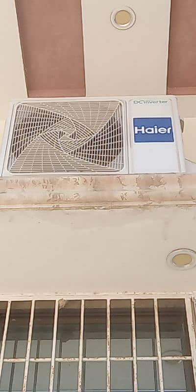 Haier A/C (1 ton) just like new A/C. Buy and use. no any fault . 8