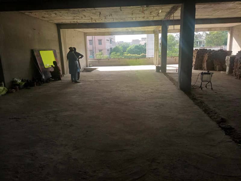 1 Kanal Hall Warehouse for rent in quaid azam industrial estate good location with KVA load 0