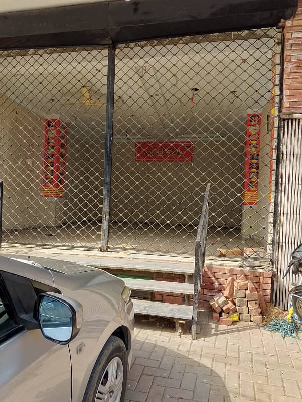 Shop for Rent in Johar Town Vip Location for Milk Shop, General store, Medical store, Saloon, Food point and other setup as you want 0