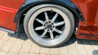 17 inches 9jj alloy rims and tyres for sale