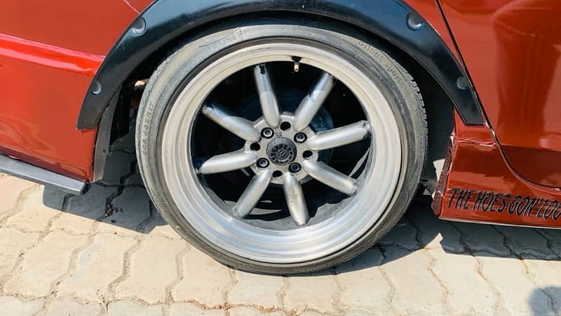 17 inches 9jj alloy rims and tyres for sale 0