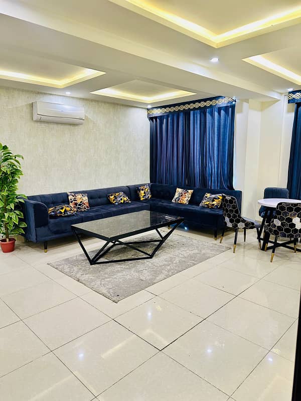 One Bed Apartment For Rent Per day And Short Stay Avil In Bahria town Lahore 6